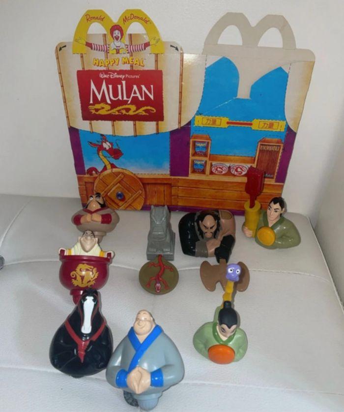 Lot jouets Disney Mulan McDonald’s happy meal - photo numéro 1