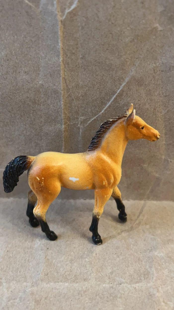 Lot de 5 figurines chevaux tissus et plastique 11cm x 2, 8cm et 6cm - photo numéro 17