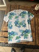 T-shirt fleuri