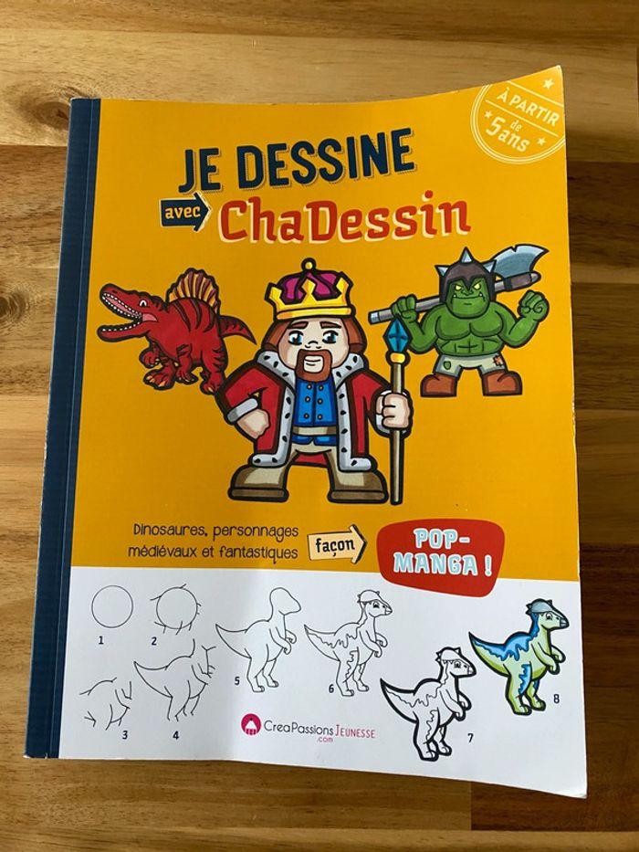 Livre 📖 Je dessine avec Chadessin façon pop manga - photo numéro 1