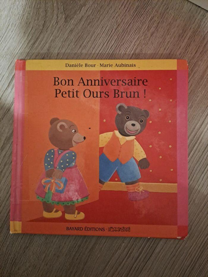 Bon anniversaire petit ours brun - photo numéro 1