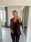 Petite veste bordeaux pimkie