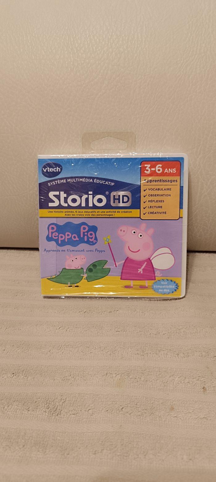 Jeu Storio VTech Peppa pig neuf - photo numéro 1