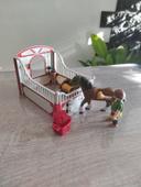 Playmobil Country 5108 Cheval et palefrenière N°2