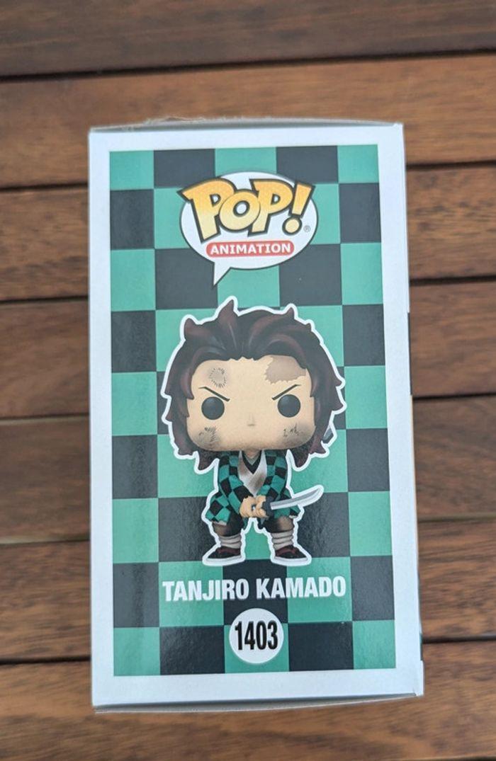 Funko Pop 1403 Demon Slayer - Tanjiro Kamado - photo numéro 3