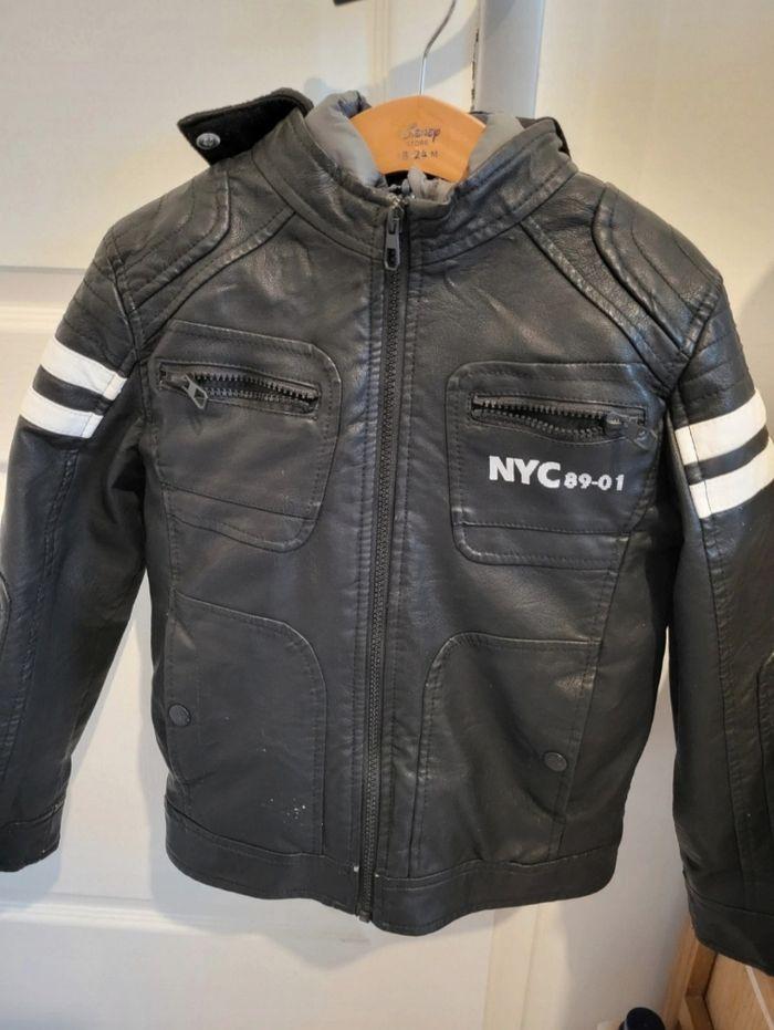 Veste simili cuir Taille 9 ans C&A