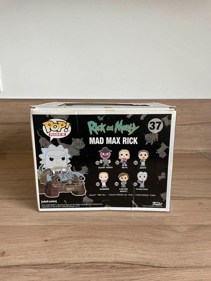 Figurine Funko Pop Rick et Morty: MAD Max Rick 37 - photo numéro 3