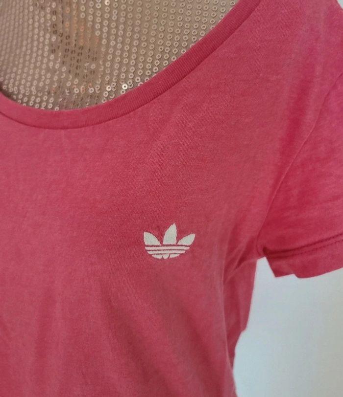 T-shirt rose Adidas 36 - photo numéro 4