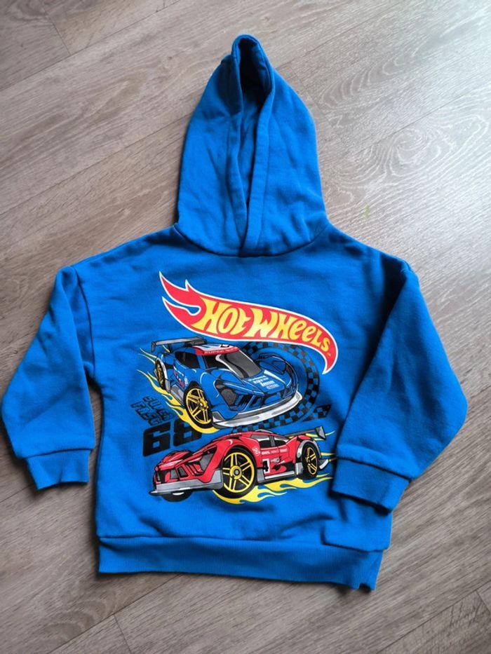 Sweat hot wheels 3/4 ans - photo numéro 1