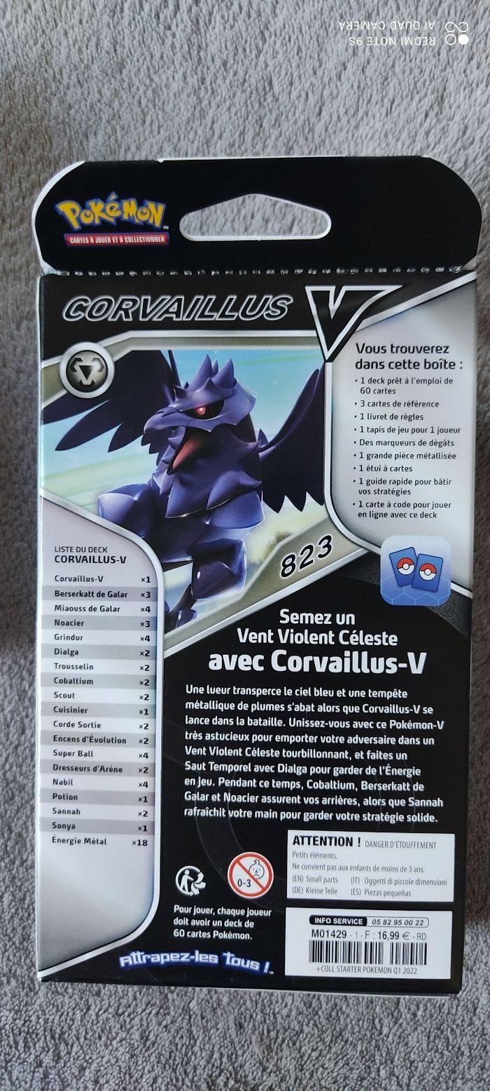 Deck Pokémon Corvaillus-V - photo numéro 2