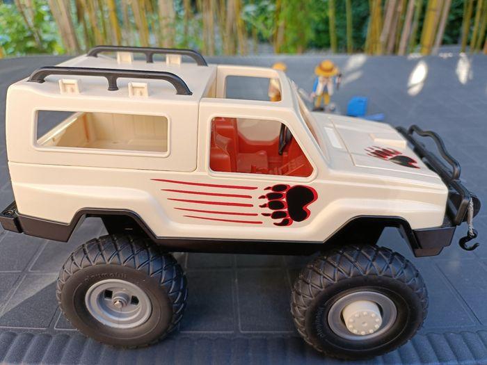 Playmobil Pick-Up 3219 Jeep Voiture Véhicules Vintage Klicky Aventuriers - photo numéro 5