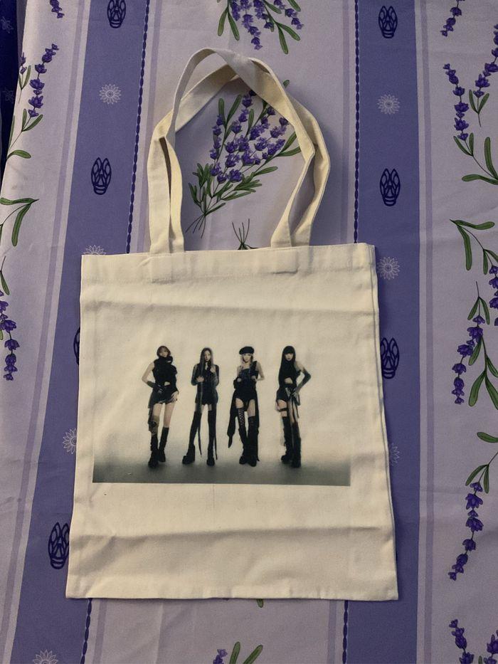 Tote bag (sac) blackpink K-pop - photo numéro 3