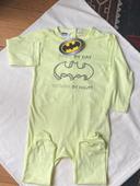 Pyjama jaune Batman 18 mois