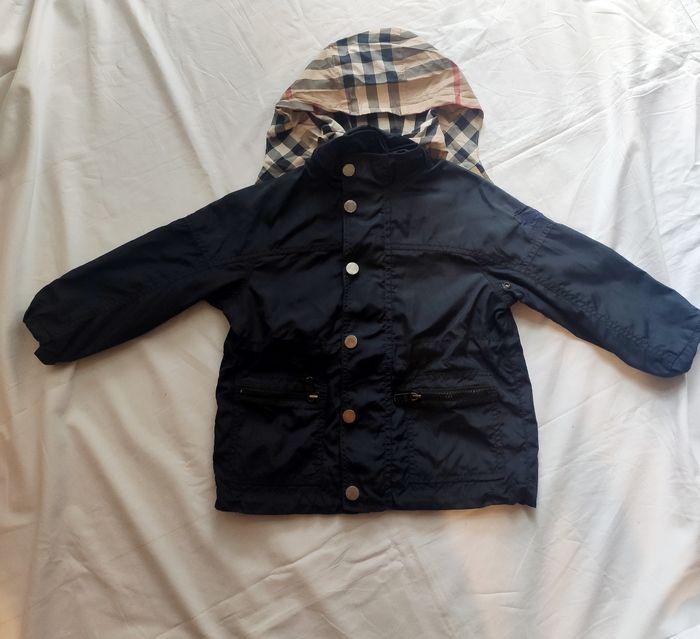 Veste imperméable Burberry Bosco authentique 4 ans unisexe parfait état - photo numéro 2