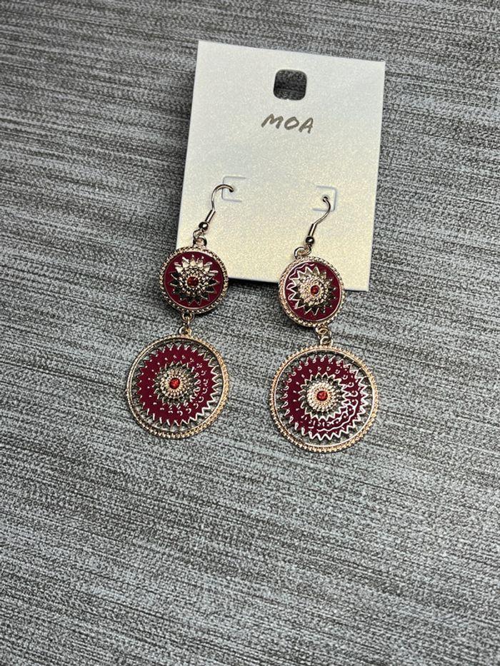 Boucle oreille pendantes