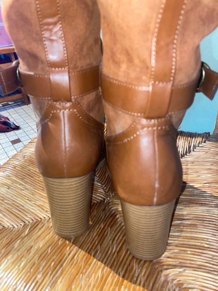 Bottes hautes marrons (bien lire l’annonce) - photo numéro 6