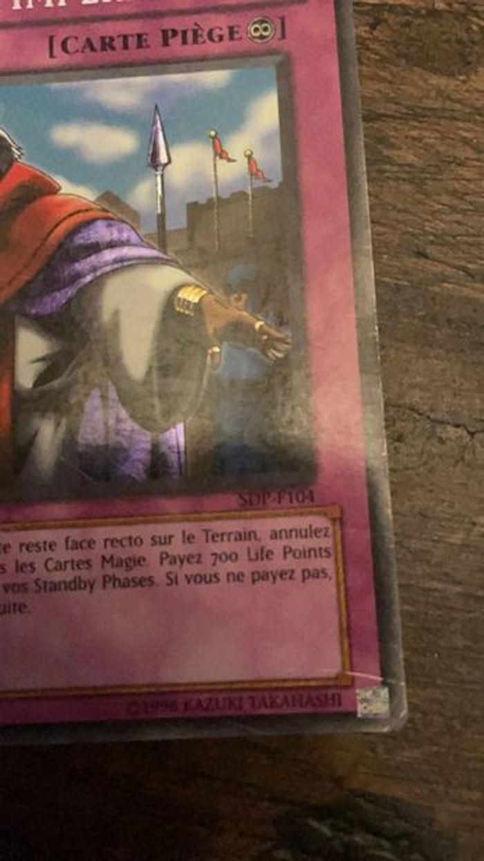 Carte Yu-Gi-Oh! : Ordre impérial - SDP-F104 (Secret Rare) - photo numéro 2