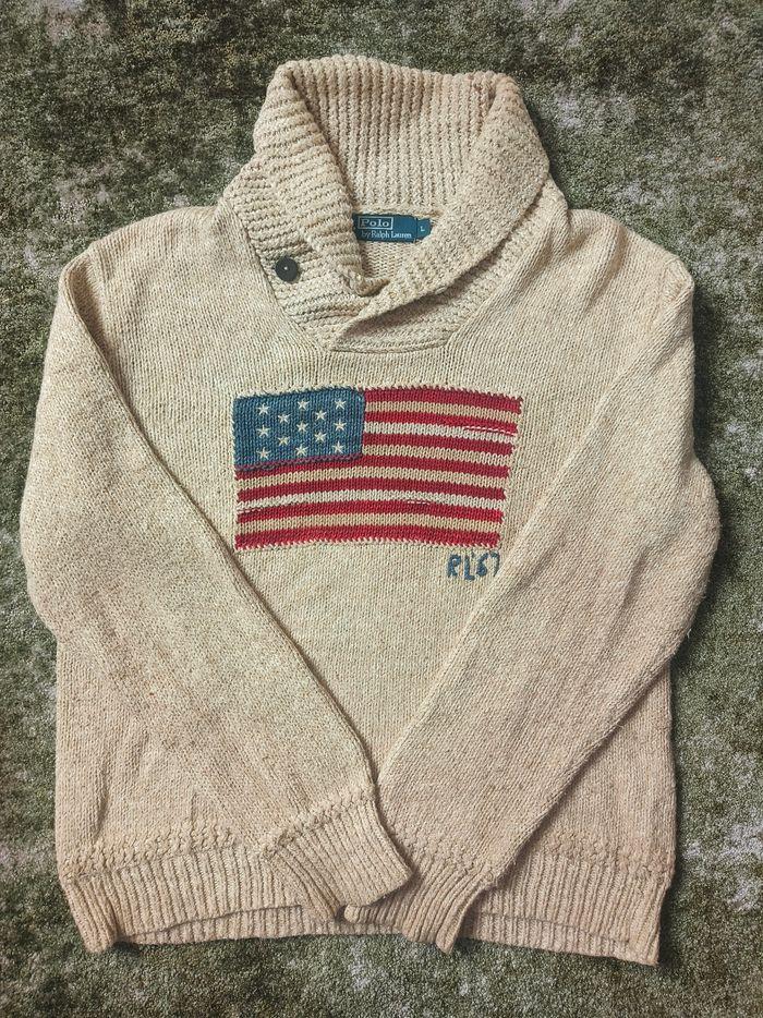 Pull flag USA Ralph Lauren - photo numéro 1