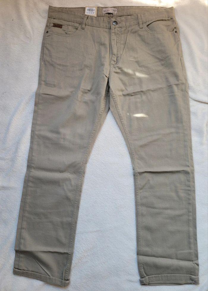 NEUF - Jeans beige RL70 fibrelex rica lewis taille 50 - photo numéro 2