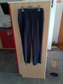 Pantalon marine taille 42 de Eugène Klein