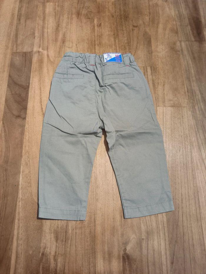 Pantalon Chino beige Dpam 18mois - photo numéro 2