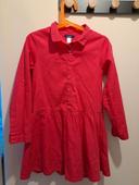 Robe okaidi rouge 6ans