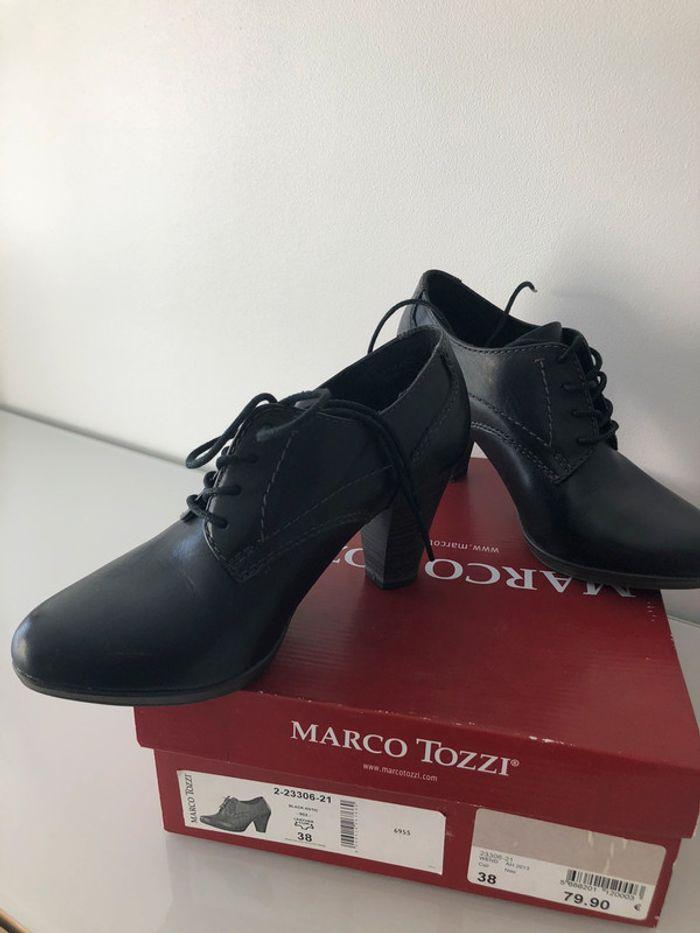 Chaussures Richelieu - Cuir  - Marco Tozzi - photo numéro 4