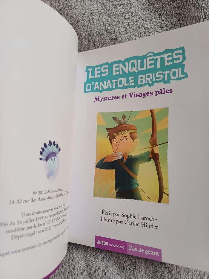 2 livres "Les enquêtes d'Anatole Bristol" - photo numéro 7