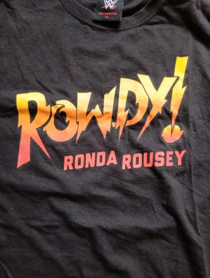 Tee-shirt WWE Ronda Rousev - photo numéro 2