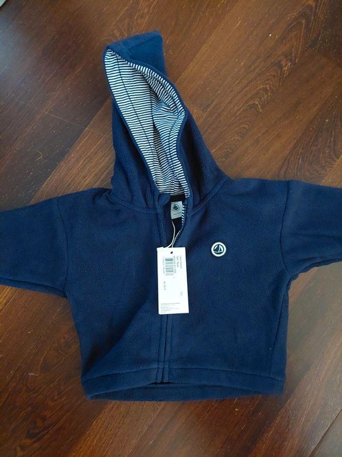 Sweat zip Petit Bateau