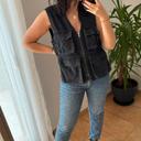 Veste sans manches en denim ASOS