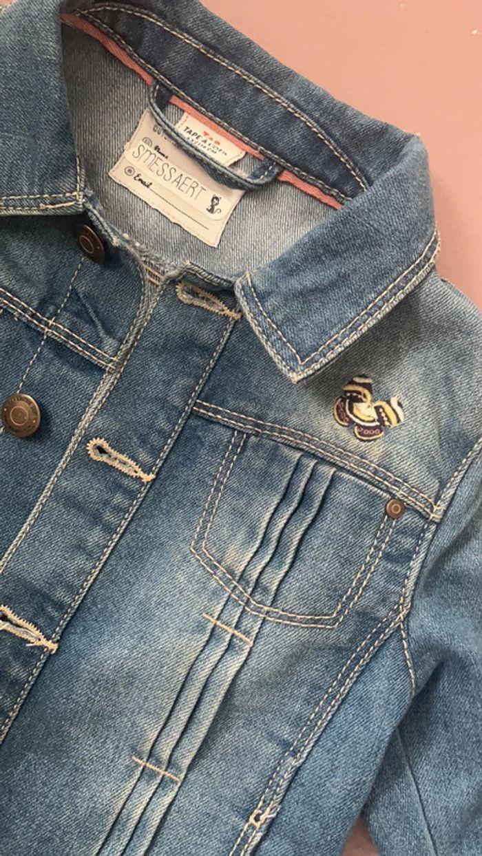 Veste en jean fille tao 6 ans Magnifique!! - photo numéro 2