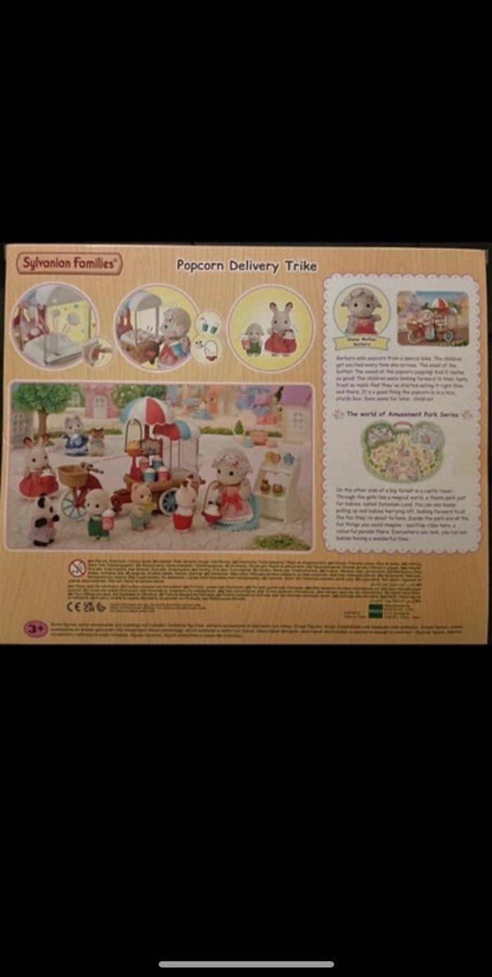 Sylvanian Families popcorn delivery trike - photo numéro 3