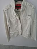 Veste bershka blanche