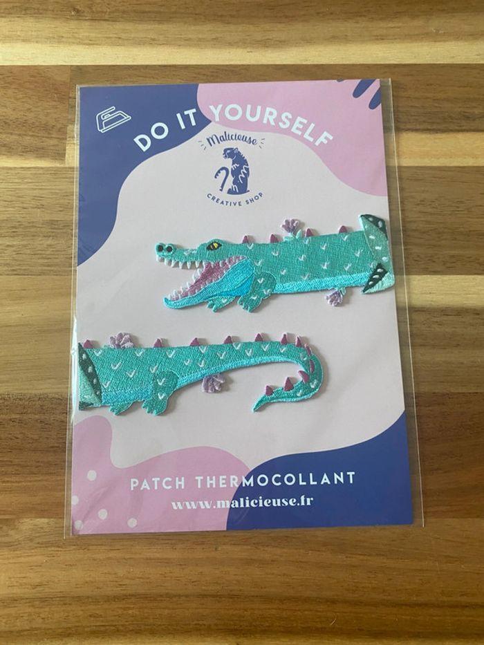 Patch thermocollant crocodile 🐊 - neuf - photo numéro 1