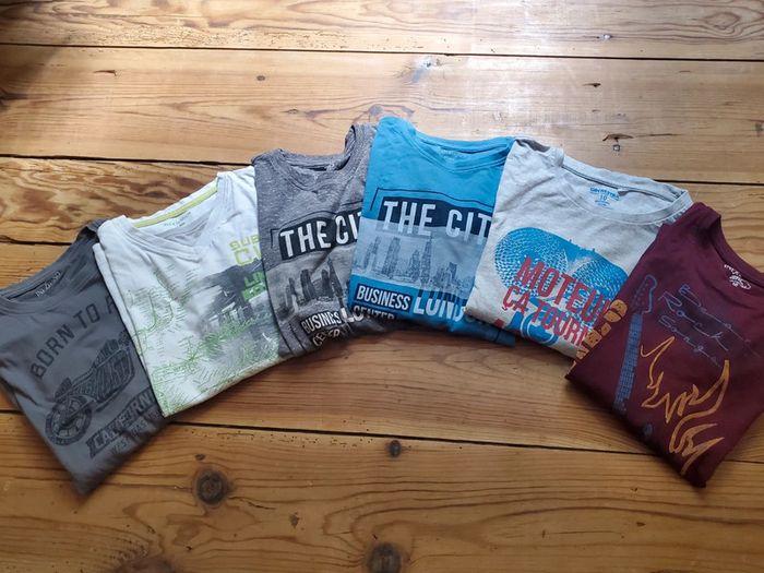 Lot de 6 tee-shirts T10ans - photo numéro 1