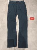 Pantalon en lin marine 40 homme neuf