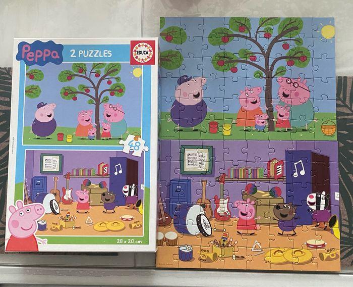 Puzzle peppa pig 48 pièces - photo numéro 1