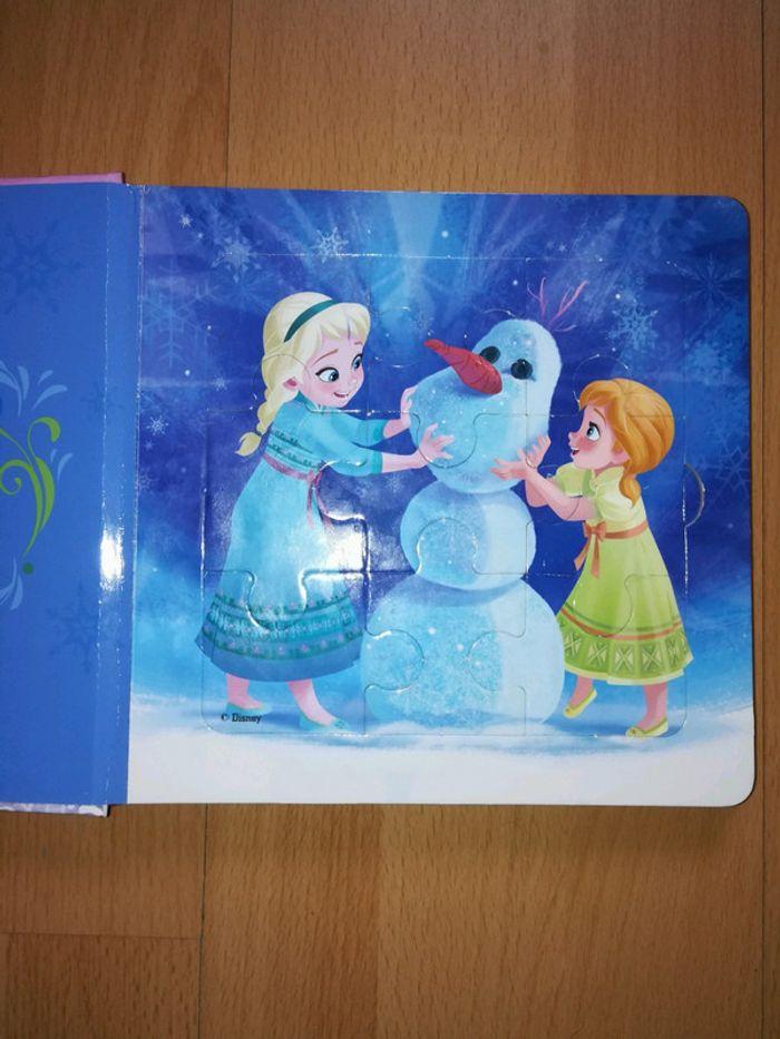 Livre puzzle Disney reine des neiges - photo numéro 2