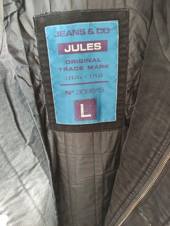 Manteau noir d'hiver homme taille L Jules - photo numéro 6