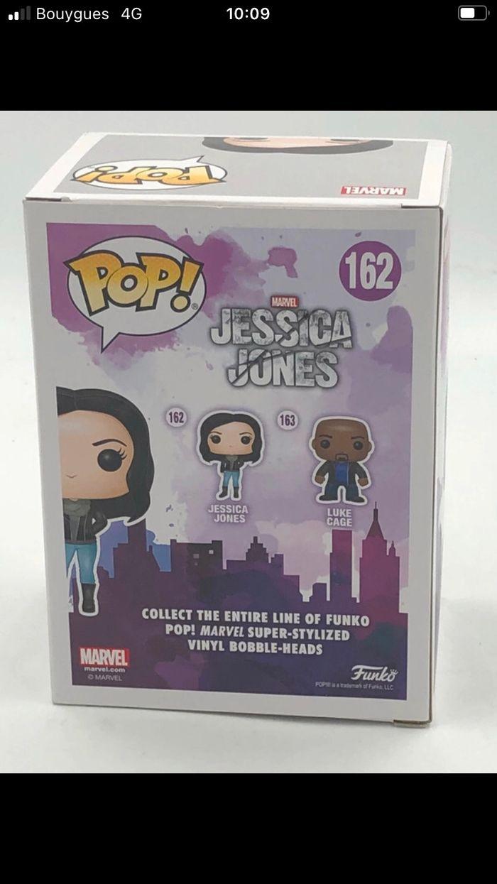 Figurine Funko Pop Marvel Netflix Jessica Jones N•162 - photo numéro 3