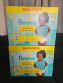 Lot de paquets de couches Pampers Premium Protection Taille 6