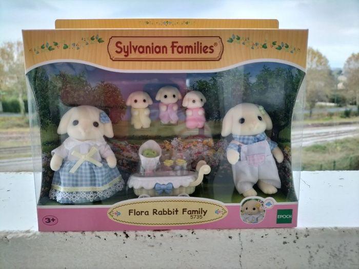 Sylvanian famille la famille lapin bélier - photo numéro 1