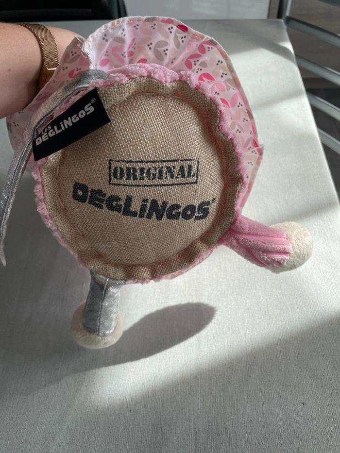 Peluche Deglingos Ratita rose - photo numéro 4