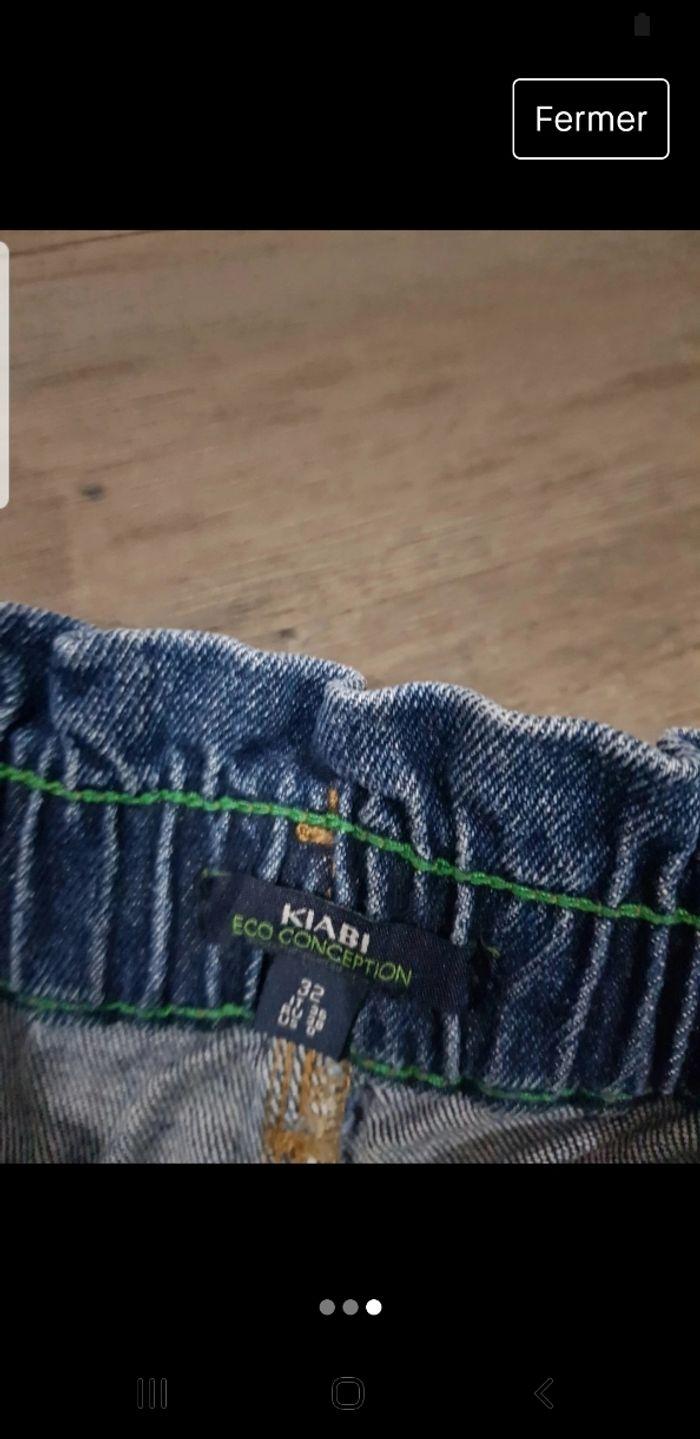 Short en jean Kiabi T32 - photo numéro 3