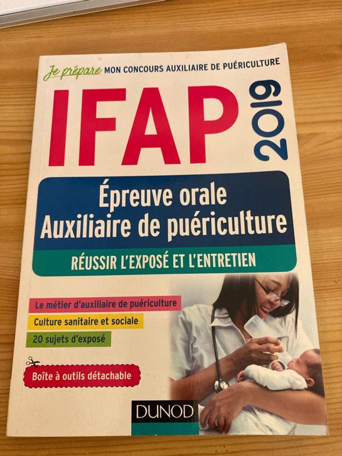 Livre préparation concours auxiliaire de puériculture - photo numéro 1