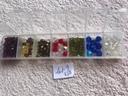 lot n ° 9 = lots de 250 perles de cristal AB