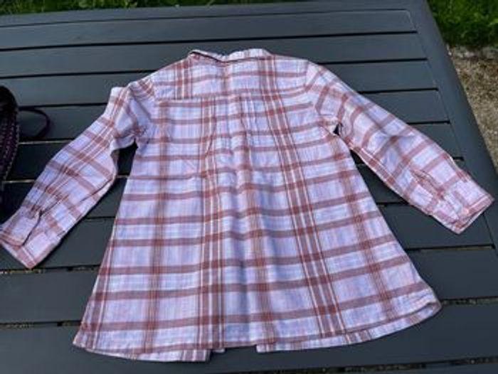 chemise tunique a manches longues fille 4 ans - photo numéro 2