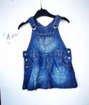 Robe en jean en 12 mois fille