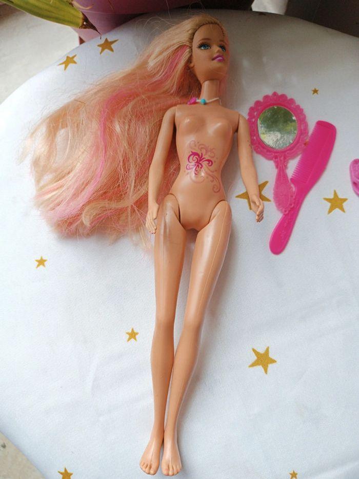 Poupée doll Barbie mattel mermaid secret sirène vêtement reversible surfeuse merliah 1999 - photo numéro 12